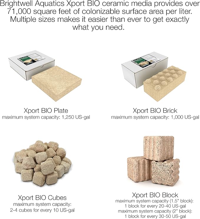 Brightwell Aquatics Xport BIO Cubes