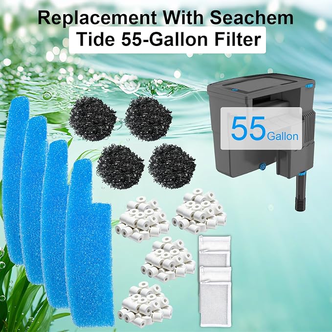 4 Set Aquarium Media Maintenance Kit, Replacement