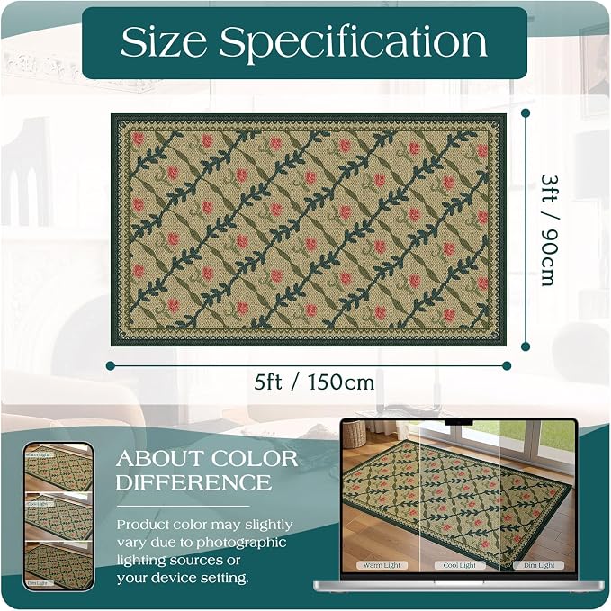 3x5 Entryway Rug