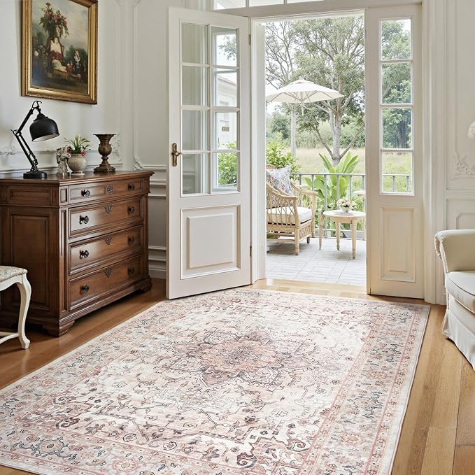 Lofus 5x7 Area Rugs for Living Room, Washable Area Rug, Rugs for Bedroom