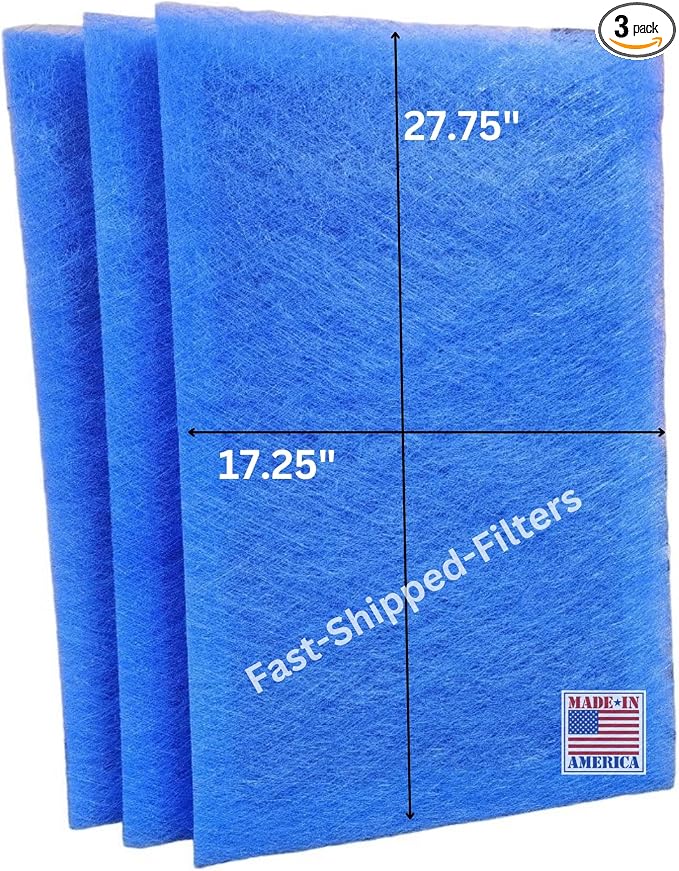 Fast-Shipped-Filters 3 Pack 16x20 Replacement Filter Pads Compatible