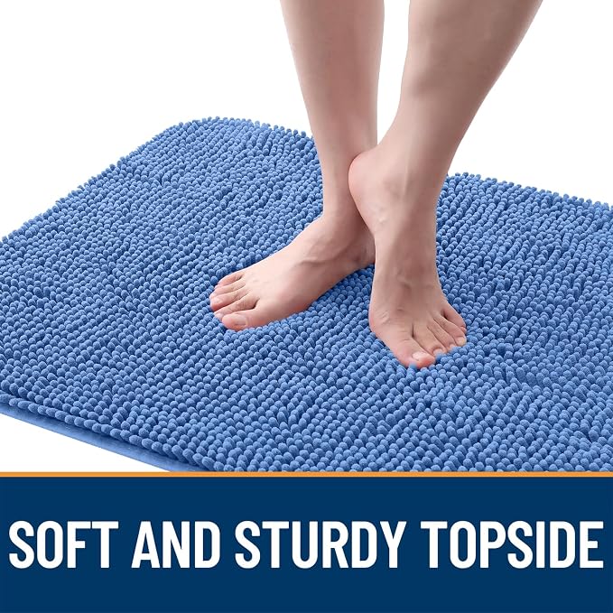 OLANLY Dog Door Mat for Muddy Paws 36x24, Absorbs Moisture and Dirt, Absorbent