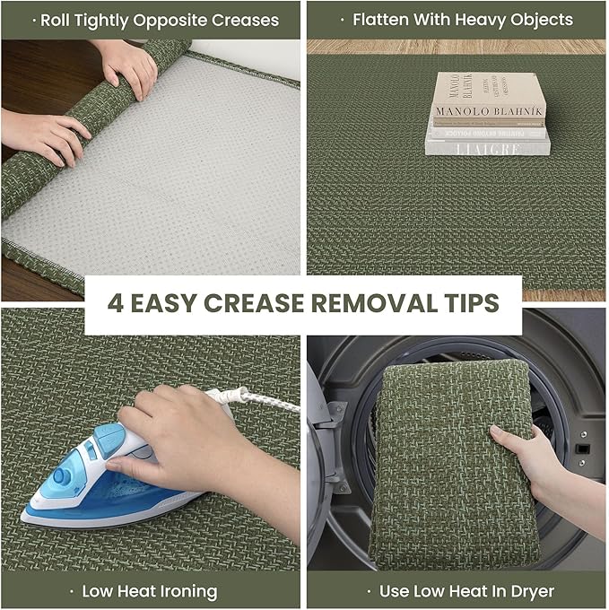IOHOUZE Washable Runner Rug 2x6 Non Slip Runners