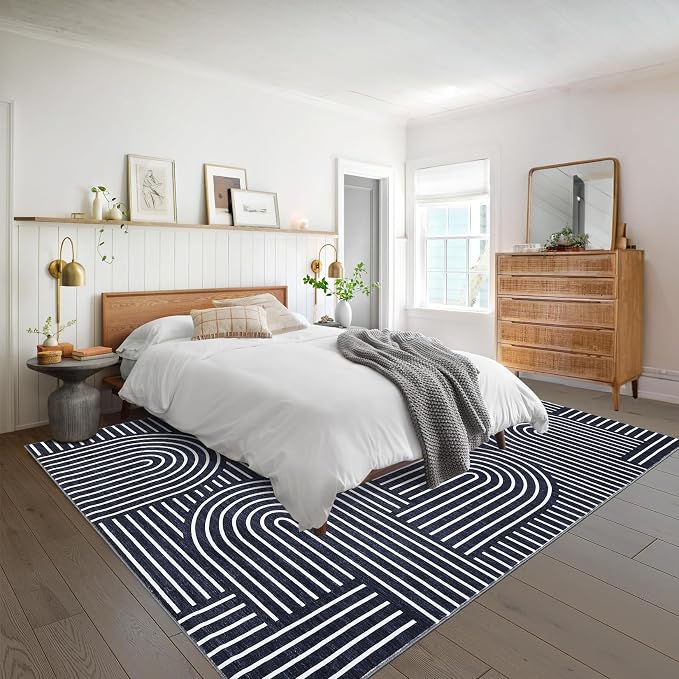 ROYHOME Washable Rug 8x10 Area Rugs