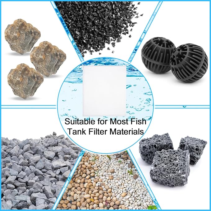 Abbylike 10pcs Large Filter Media Bags