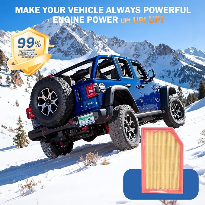 Cabin & Engine Air Filter Set Accessories