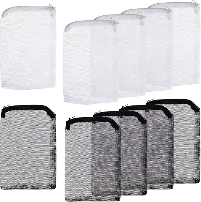 20 Pieces Aquarium Filter Bags Fish Tank Media Mesh Filter Bags Net Bag