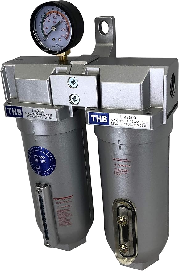 3/4" COMPRESSED AIR DESICCANT AIR DRYER/COALESCING FILTER