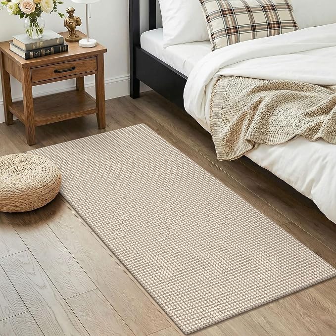 KOZYFLY 2x4 Entry Runner Rug, Small Washable Runners