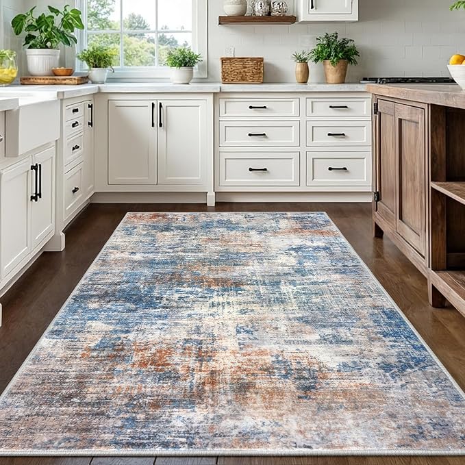 IOHOUZE Abstract Area Rugs 5x7 Ft Washable Rugs