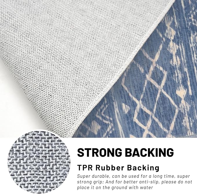 KUTA 2x6 Non-Slip Washable Runners
