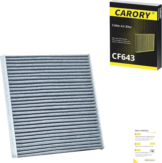 Cabin Air Filter w/Activated Carbon