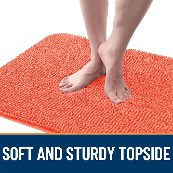 OLANLY Dog Door Mat for Muddy Paws 59x35, Absorbs Moisture and Dirt, Absorbent