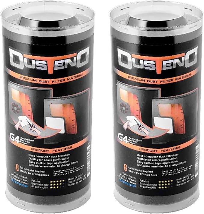 DustEND Carbon-Activated Computer Dust Filter, Model G4