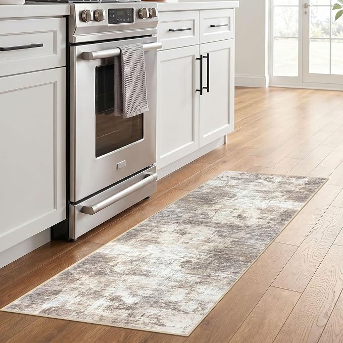 IOHOUZE Abstract Runner Rug 2x6 Ft Washable Runners