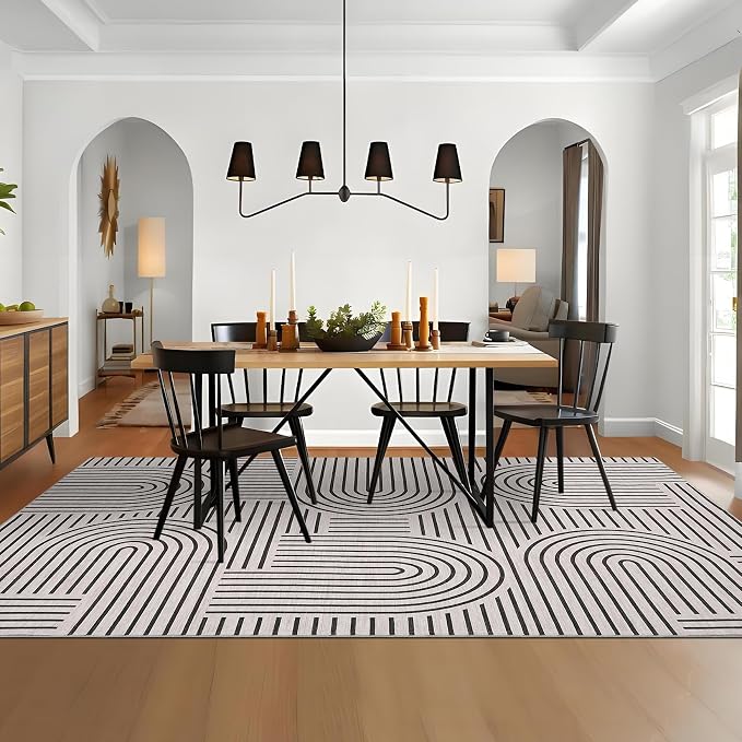 ROYHOME Washable Rug 8x10 Area Rugs