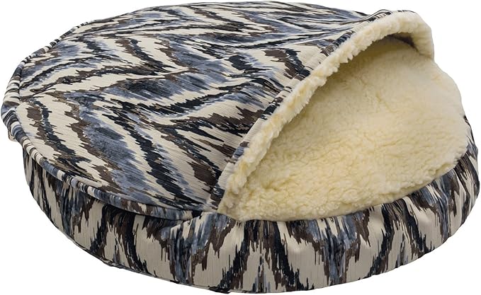Snoozer Luxury Orthopedic Cozy Cave Pet Bed, Showdog Collection, Small - Palmer Dove