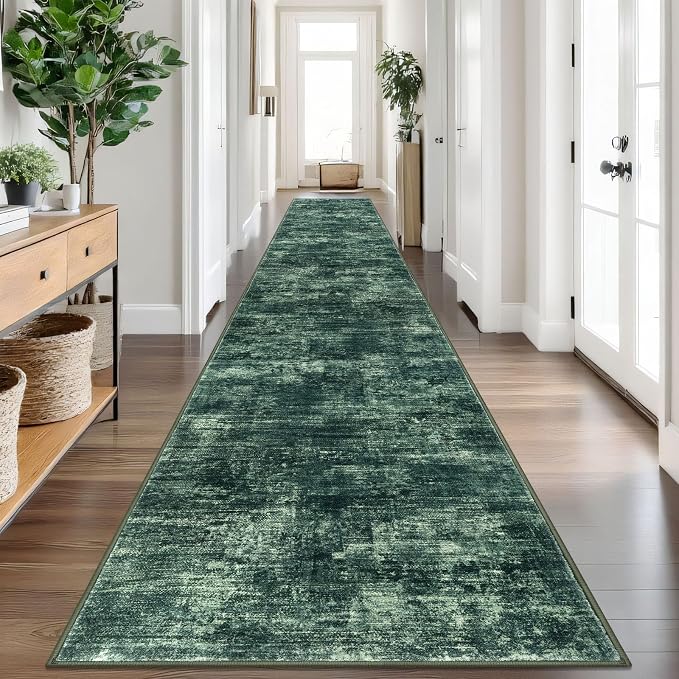 IOHOUZE Abstract Runner Rug 3x18 Ft Washable Runners