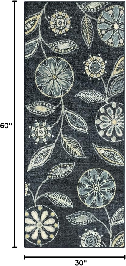 Maples Rugs Reggie Floral Runner Rug