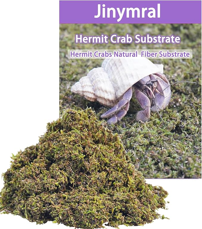 3.5oz Hermit Crabs Substrate, Ideal for Hermit Crab Supplies for Tank Habitat