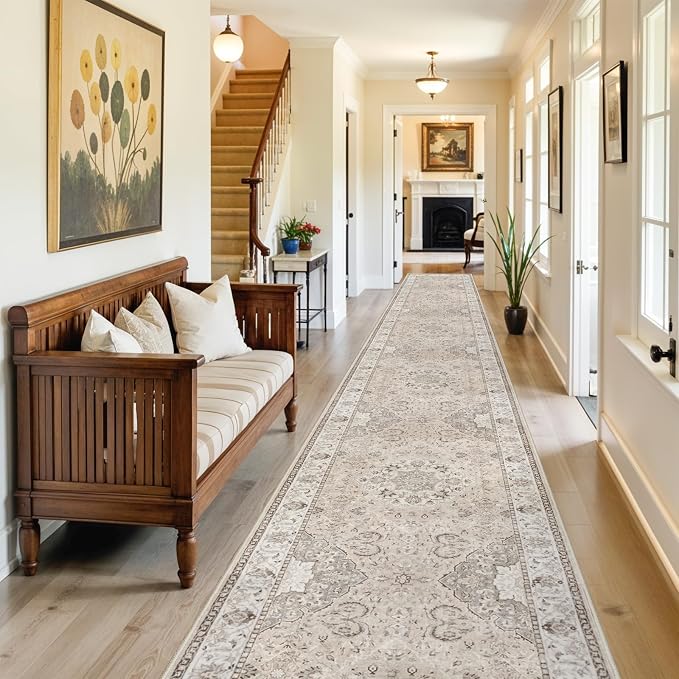 Hallway Washable Runner Rug