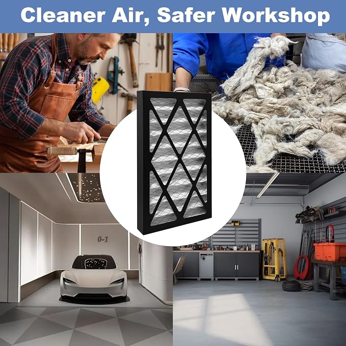 4 Pack 5-Micron Outer Air Filter Replacement Compatible