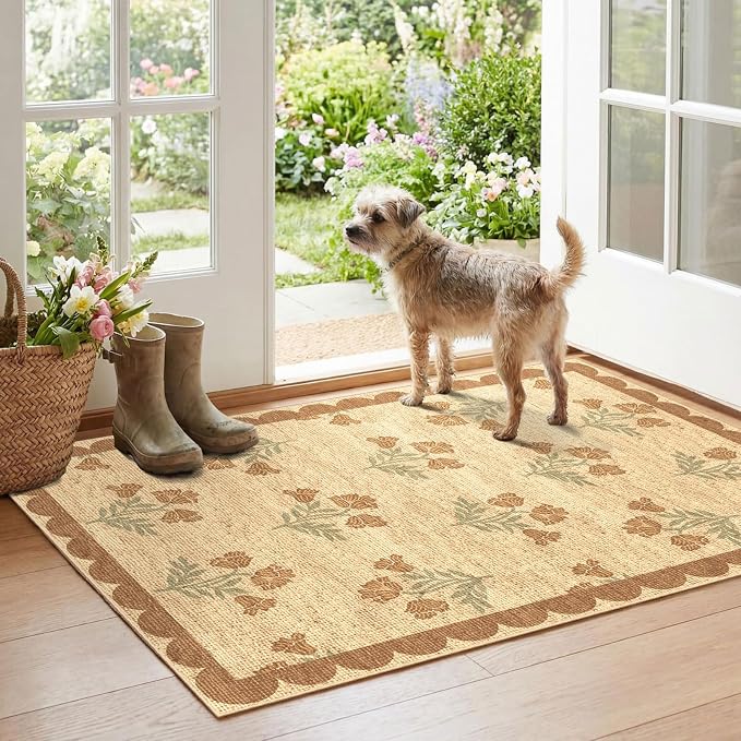 Floral Outdoor Rug