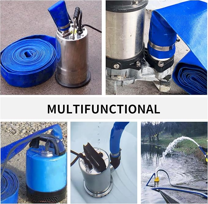 1-1/4" x 100 FT Pool Backwash Hose,