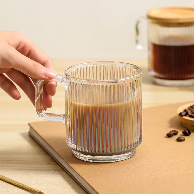 Lysenn Iridescent Glass Mug