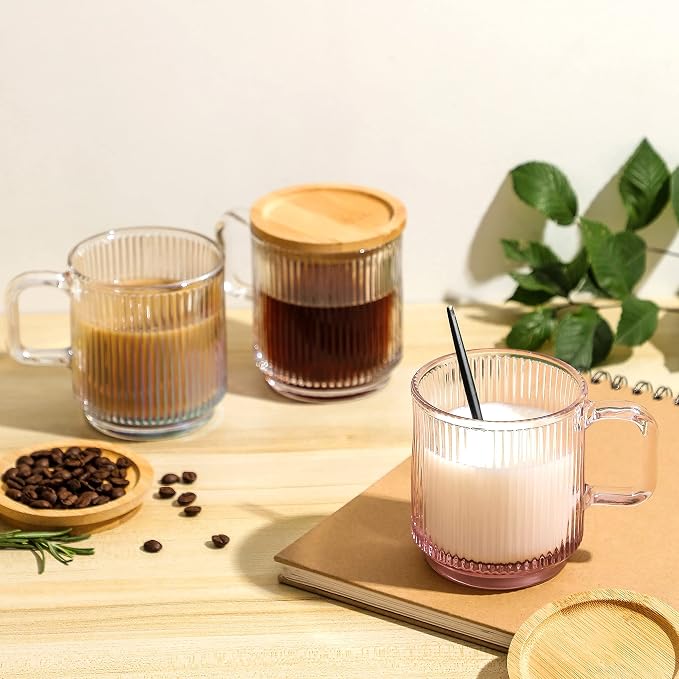 Lysenn Iridescent Glass Mug