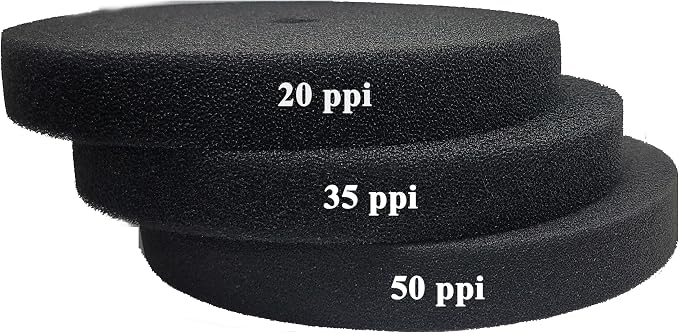 Aquarium Pond 5 Gallon Bucket DIY Bio Sponge Filter Media Pad Rounded 11x11