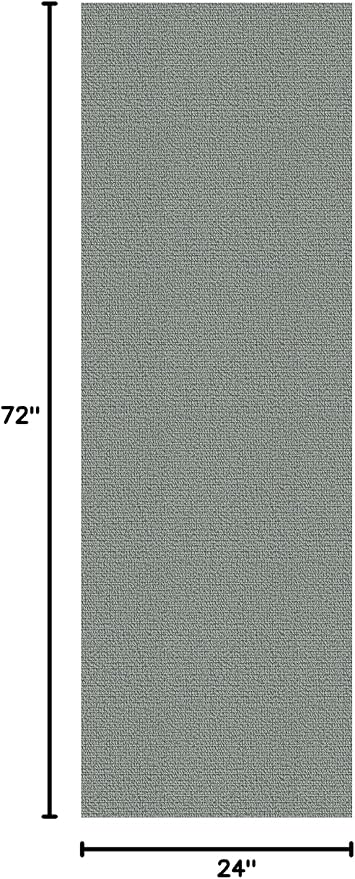 EARTHALL Washable Runner Rug 2x6 Ft Non Slip Runners