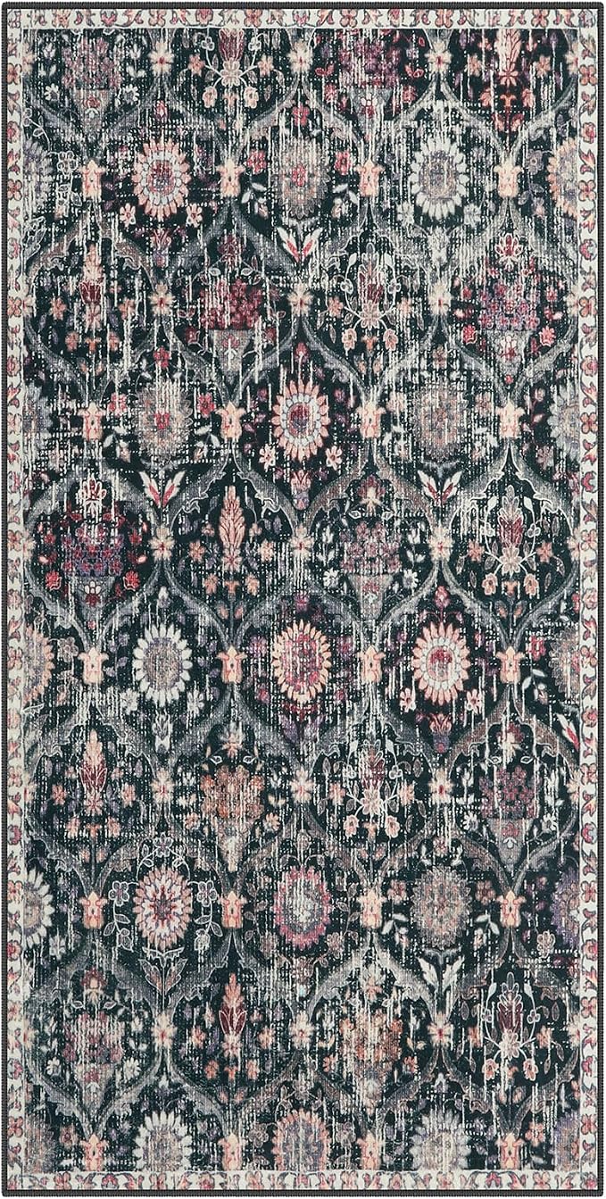 Lahome Kitchen Rugs Non Slip Washable Rugs