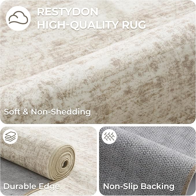 Washable Runner Rug 2.5x14, Non-Slip Long Hallway Runner