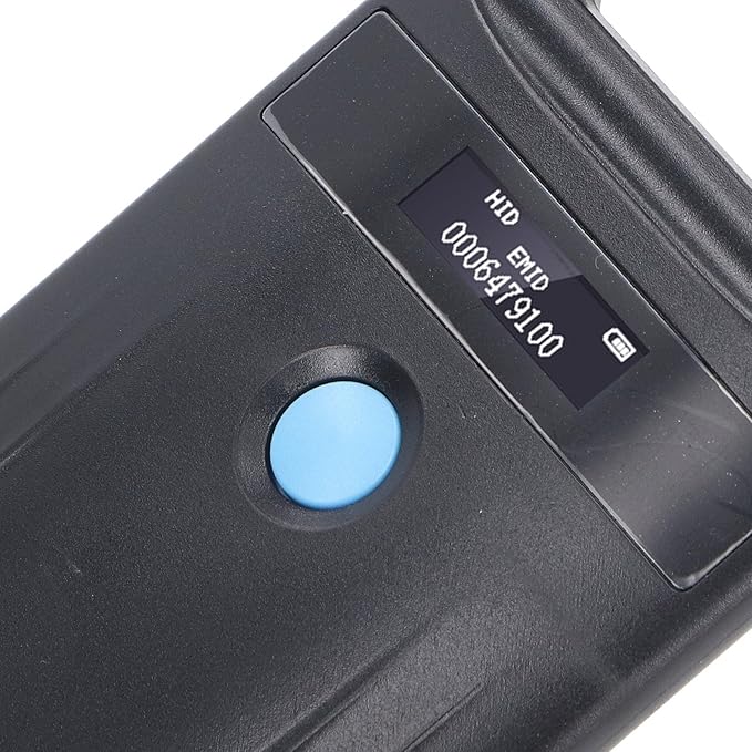 FILFEEL Pet Microchip Scanner, Handheld Animal ID Reader with USB Rechargeable 800mAh Battery and OLED Display, for Dog Cat Pig ISO11784 85 FDX B EMID