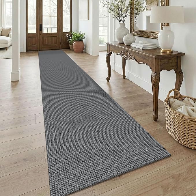 KOZYFLY 3x18 Runners Rugs for Hallway, Extra Long Washable Runner Rug, Non Slip