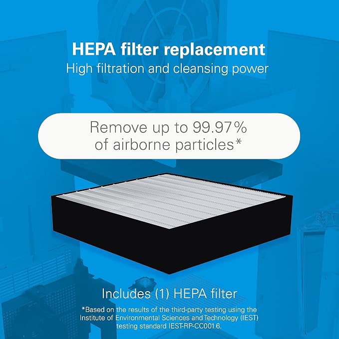 Daikin Room Air Purifier Bundle, HEPA Air Purifier