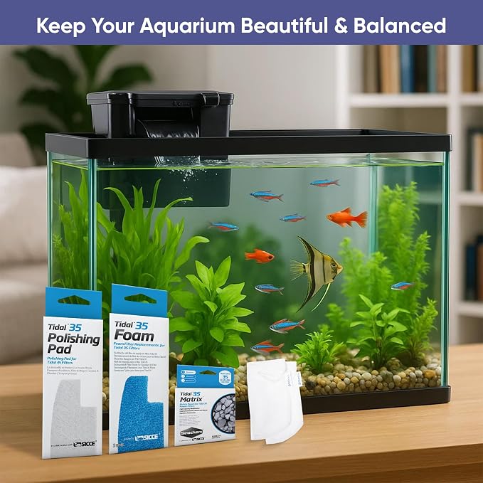 Tidal 35 Filter Maintenance and Replacement Filter Media Kit, Including