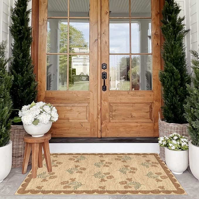Floral Outdoor Rug