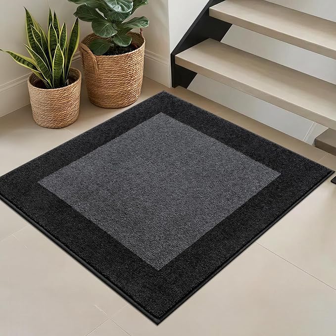 Washable Area Rug 36" x 36", Non Slip Kitchen Rug