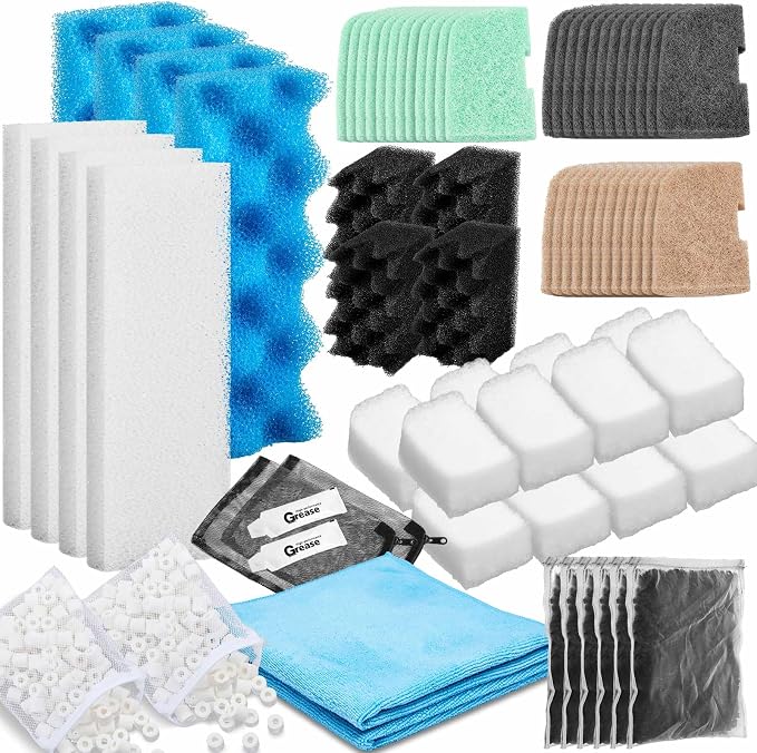 74 Pcs Filter Media Compatible