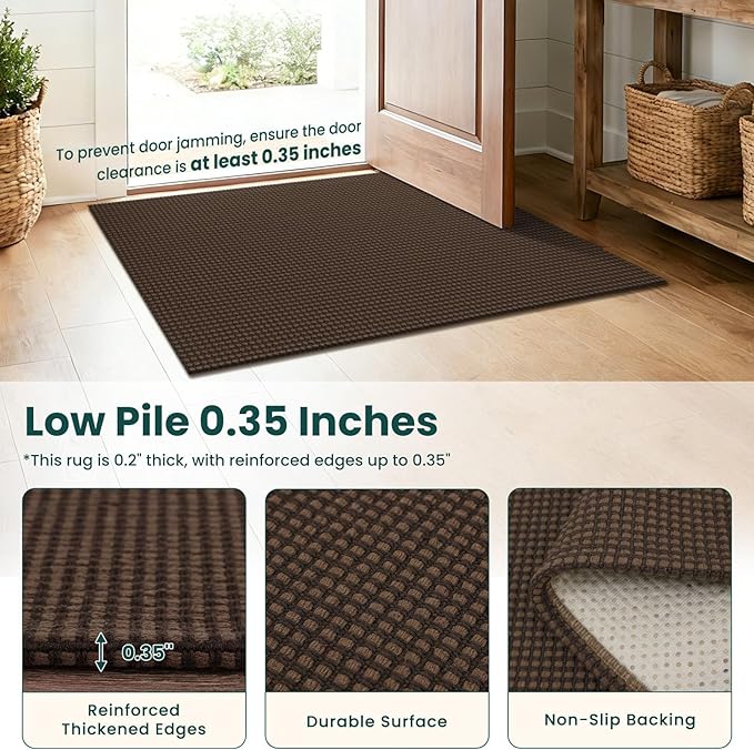 KOZYFLY Braided 2x16 Runners Rugs