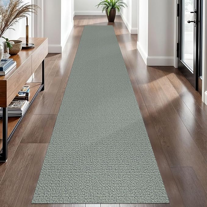 EARTHALL Washable Runner Rug 2x12 Ft Non Slip Runners