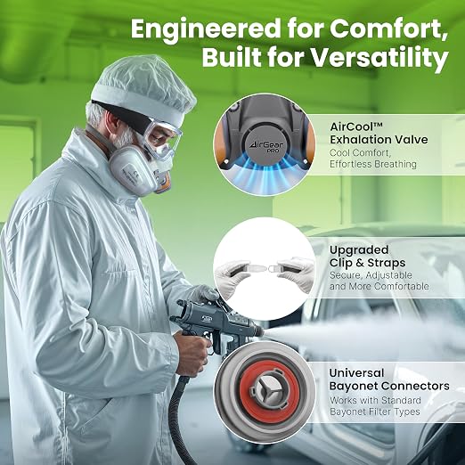 AirGearPro M-500 Reusable Respirator Mask