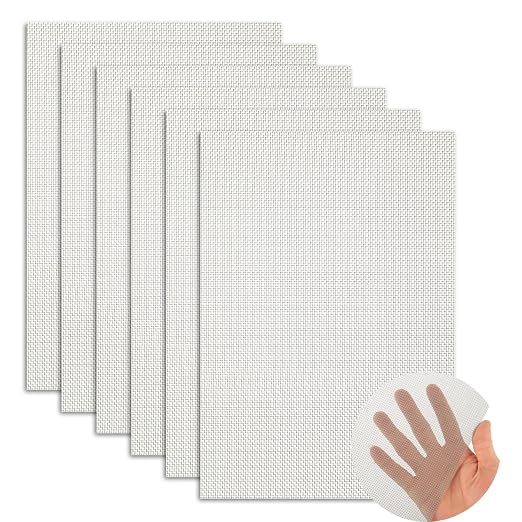 6 Pcs 12x8 Inch 304 Stainless Steel Wire Mesh Metal mesh Screen