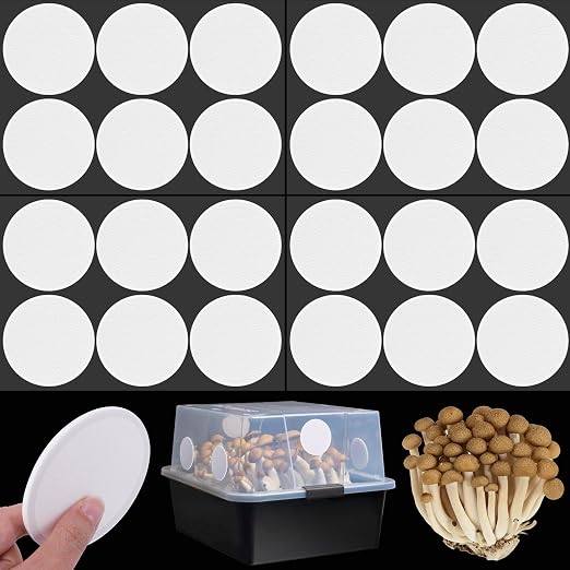 24 Pcs 2.5" Monotub Adhesive Filter Disks-3MM Thick Monotub Filter