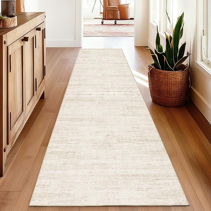 Washable Runners for Hallway 2x6 Runner Rug, Ultra-Thin Kitchen Runner Rugs