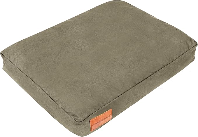 WHITEDUCK Dog Bed Cover (Olive) 41" Lx33 Wx4.3 th (XL)