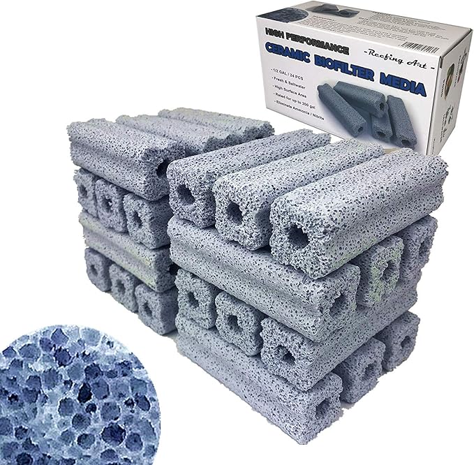 Ceramic Bio Filter Media Vast Surface Area