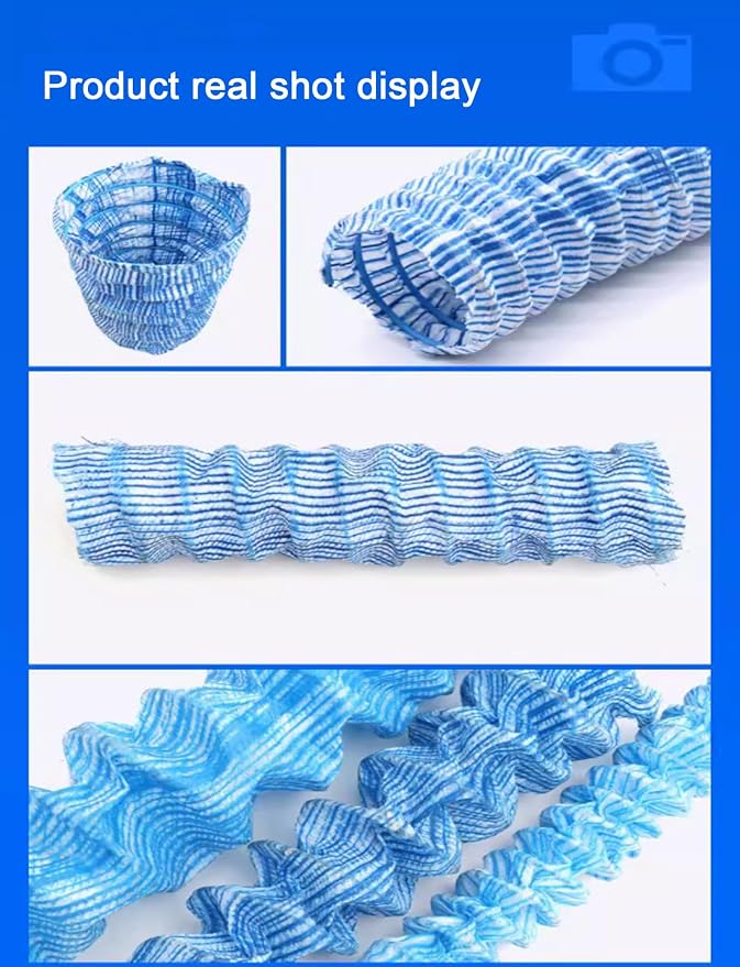 French Drain Pipe for Garden Lawn & Landscape, 3in Dia Perforated Fabric